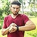 Hagibis Compatible Versa Bands Sport Silicone Replacement Bands for Versa Smart Fitness Watch (Black)