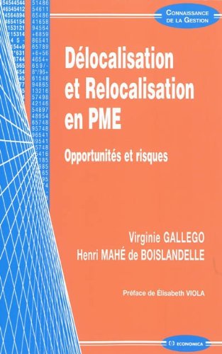 Délocalisation et relocalisation en PME