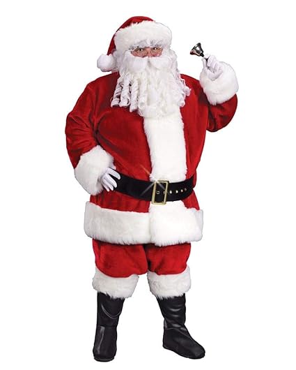 Horror Shop Costume Da Babbo Natale Deluxe Costumi E