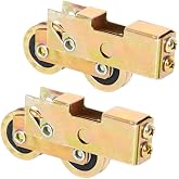 HauSun Sliding Patio Door Tandem Roller Replacement,1-1/4 Inch Steel Ball Wheel Bearing,120kg/265lbs Load Capacity for Sliding Glass Door Screen Door, 2 Pack
