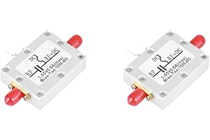FTVOGUE 2PCS Broadband Bias Tee Module 10MHz to 6GHz for RF Amplifier Communication and Test Equipment with DC Block and AC Coupling