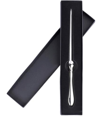 2 Ouvre-lettres En Acier Inoxydable - 23 Cm, Coloris Argent Et Or Rose, Pour Bureau, école, Maison