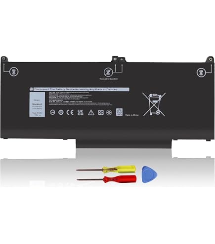 Amazon.com: DELL NF2MW Laptop Battery for Dell Latitude 7400 2-in