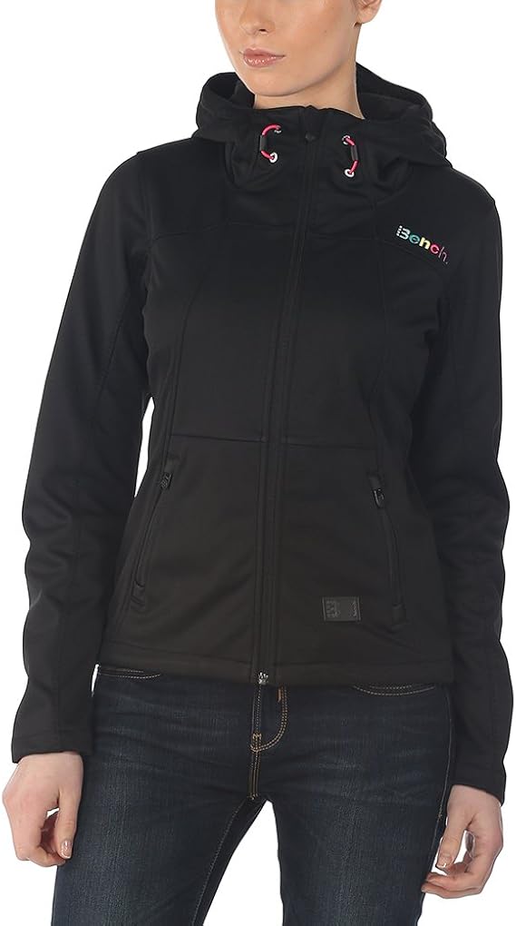 Bench Damen Jacke Softshelljacke Windmill B schwarz (Jet Black) Large