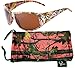 Hornz Women's Pink & Hot Pink-Purple Camouflage Polarized Sunglasses, No Glare