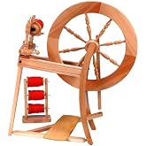 Ashford Traditional Spinning Wheel, Single Drive, Lacquered Finish