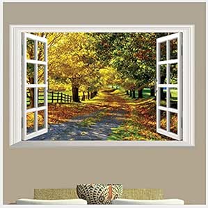 zjldelvc Simulación De La Ventana Tridimensional De La Decoración De La