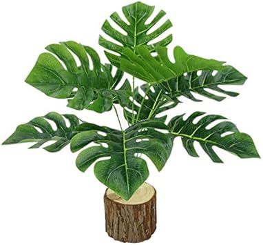 Amazon Com Tq 9 Turtle Leaves Octagonal Leaves Artificial Plants