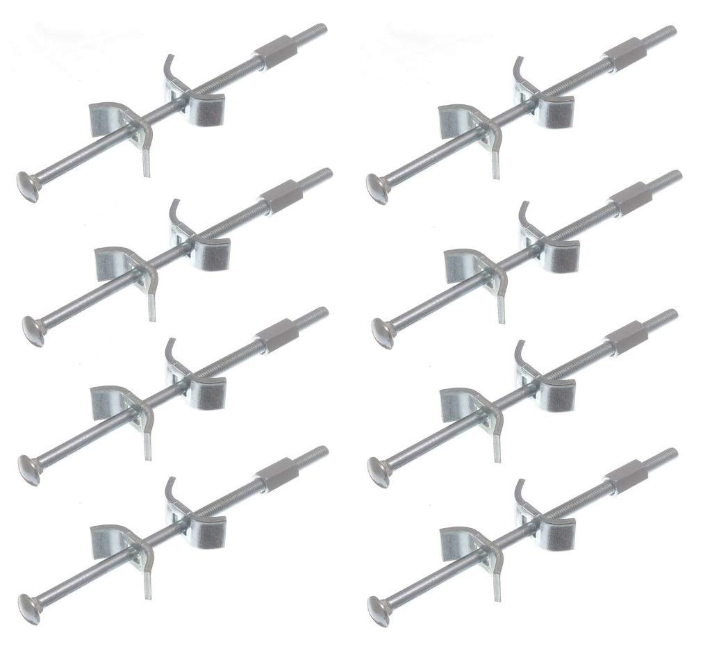TERF® 8 Pcs Heavy Duty Worktop Connector Bolts M6 X 150mm Kitchen Furniture Connector Clamps Butterfly Bolt For Jointing Fixing and Clamping