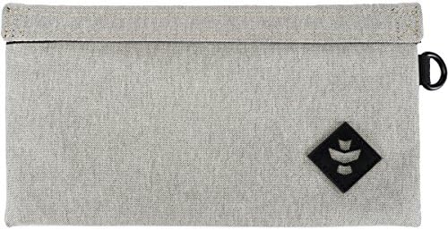 Revelry Supply RV40040 The Confidant Money Bag/Pouch, Grey Black