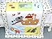 SoHo Noah Ark Baby Crib Nursery Bedding 13 pcs included Diaper Bag with Changing Pad & Bottle Case
