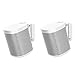 Flexson Wall Mount for SONOS One (Pair, White)
