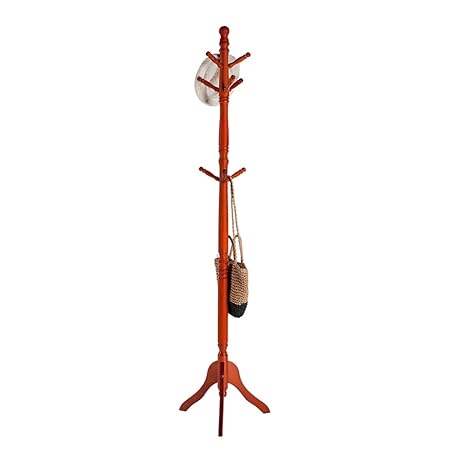 Csq Creative Coat Rack Wooden Floor Standing Coat Rack
