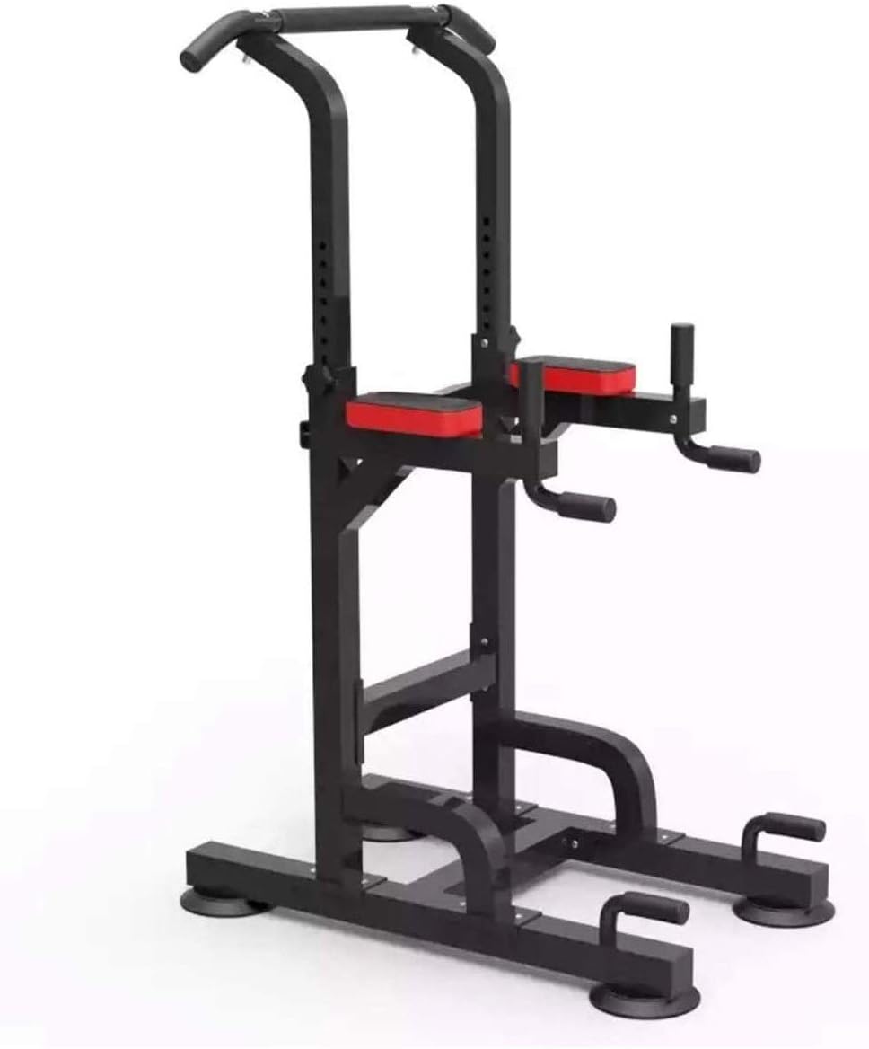 MGIZLJJ Power Tower Household Pull-ups Multi-Function Dip Station, Home Strength Training Fitness Workout Equipment Tower Dip Stands
