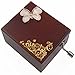 Wingostore Mini Handcrank Music Box for Christmas/Birthday/Valentine's Day, Tune of Fur Elise(Butterfly)