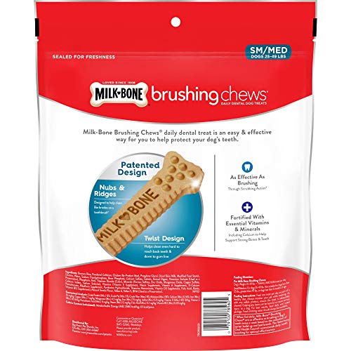 Milk-Bone Brushing Chews Small-Medium Dog Treats - Image 2