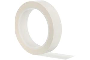 PATIKIL 1" Whiteboard Tape, Thin Dry Erase Tape for Graphic Chart Marking DIY Art, White