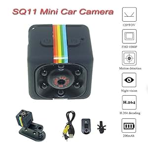 Amazon.com : SQ11 Mini FPV Camera Car DVR HD Camcorder 3