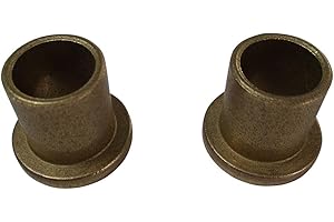 OMB Warehouse Set of (2) 1/2" x 5/8" Bronze Flanged Sleeved Bushings
