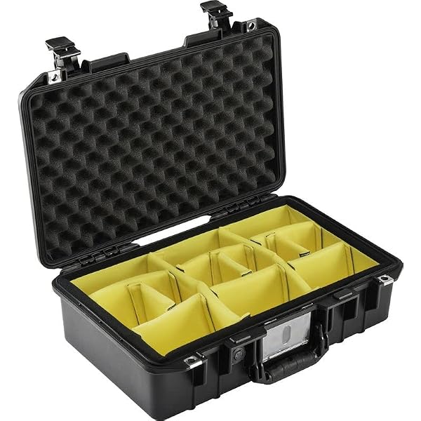 Amazon.com : Pelican Air 1535 Case With Padded Dividers - Black