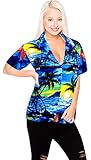 Top Women S to XXL Hawaiian Shirt Beach Blouses Casual Aloha Holiday Boyfriend