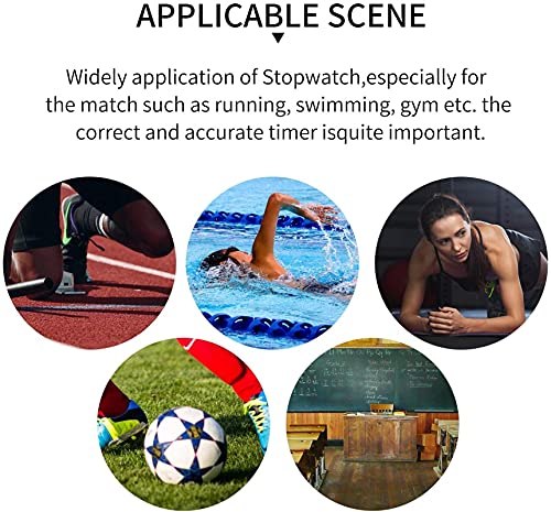 GLLP Stopwatch Timer Training Sport Professionele Spel Gewijd Fitness Timer Sport Running Horloge - Image 5