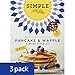Simple Mills Almond Flour Mix, Pancake & Waffle, Naturally Gluten Free, 10.7 oz, Pack of 3 (PACKAGING MAY VARY)