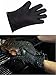 OLIVIA & AIDEN 6 Piece Stainless Steel BBQ Accessory Set - BBQ Spatula, BBQ Tongs, BBQ Fork, Grill Scrubber Brush, Meat Thermometer, Heat Resistant BBQ Glove and Carry Case - Great Value BBQ Tool Set