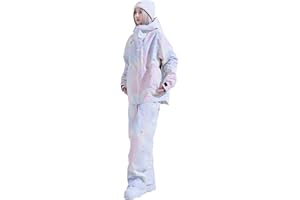 ISEE MIGGA Women Snow Suits Ski Jacket and Pants Set Waterproof Snowboarding Winter Sports