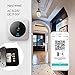 Wifi Camera Doorbell, NETVUE HD Wireless Video Doorbell Camera with Two-Way Talk, IR Motion Detection, Night Vision, Compatible with Alexa Echo Show, Wireless Doorbell Camera with Cloud Storage