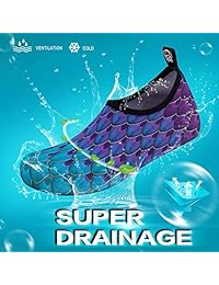 YALOX Zapatos de agua, para deportes al aire libre, playa, natación, acuáticos, secado rápido, zapatos descalzos para surf, yoga, ejercicio, para hombres y mujeres