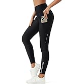 beroy Women's Bike Pants 4D Padded Cycling Tights High Waist Bicycle Road Mountain Biker Spinning Leggings with Pockets