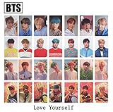 Kpop BTS Bangtan Boys [Love Yourself 承 'HER' ] Mini 5 Series Album Photo Postcard Lomo Cards Set Gift for A.R.M.Y (L+O+V+E)