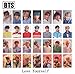 Kpop BTS Bangtan Boys [Love Yourself 承 'HER' ] Mini 5 Series Album Photo Postcard Lomo Cards Set Gift for A.R.M.Y (L+O+V+E)