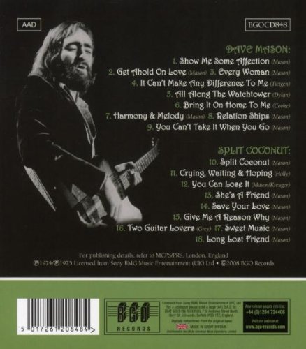 Dave Mason - Dave Mason / Split Coconut