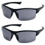 2 Pair The Foster Bifocal Sun Reader Sport and Wrap