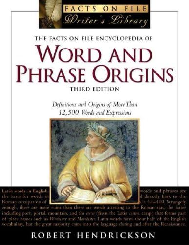 洋書 Phraseology The Facts on File Encyclopedia of Word and Phrase Origins (Facts