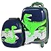 Durable Luggage Set,Lightweight Suitcase Backpack(Dinosaur)