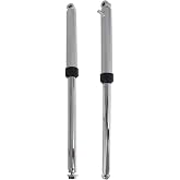 RainMan S Motorcycles Front Forks Shocks Suspension 480mm Replacement for Yamaha PW50 PW Peewee 50 Silver