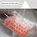 Allinside Ombre Orange Cover for Apple Magic Keyboard (MLA22LL/A) with US Layout