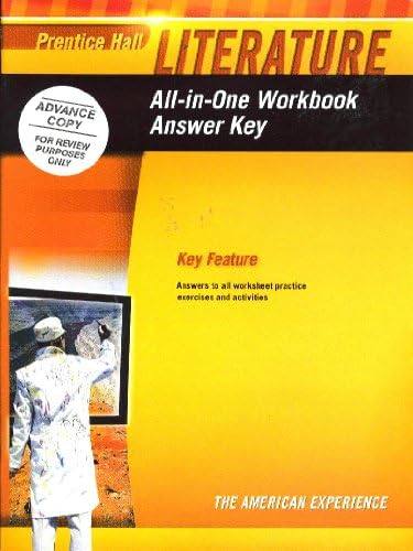 Prentice Hall Literature Grade 11 All-in-One Workbook Answer Key