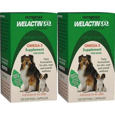 Nutramax Welactin Canine Softgel Capsules, 240ct (2 Zambia Ubuy