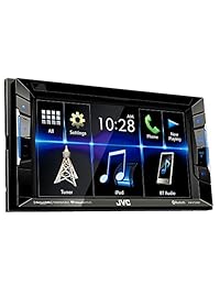 Receptor multimedia JVC KW V230BT 6.2 "WVGA Clear Resistive Touch Panel   Bluetooth   13 Band EQ