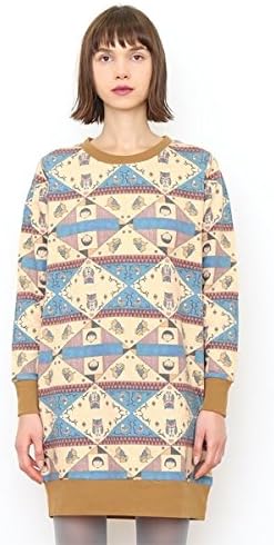 Amazon グラニフ Graniph レディース ちびまる子ちゃんスウェットワンピース フクロウ 003マルチ Ladies F Tシャツ カットソー 通販