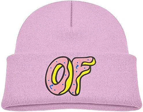 WHROOER Unisex Kids Odd Future of Donut Logo Beanie Caps