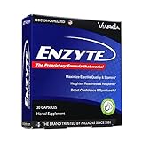 Enzyte®| Doctor-Formulated for a Boost in Blood Flow for Natural Male Enhancement with Asian Ginseng, Ginkgo Biloba, Grape Seed Extract - 30 Capsules