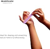 Manicare 5pk Long Lasting Emery Boards Nail Files Fine Coarse Grit Natural Gel view 3