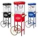 Great Northern Popcorn Red 6 oz. Ounce Foundation Vintage Style Popcorn Machine and Cart