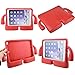 Lioeo iPad Air 2 Kids Case iPad Air Kids Case Cute 3D Cartoon Light Weight Shock Proof Protection Cases EVA Foam Protective Children Cases and Covers for Apple iPad 5 6 Generation New iPad 2017 (Red)