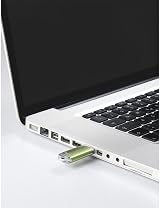 Hama Laeta 64GB USB 2.0 Flash Drive Type-A Green Transparent Metal Plastic view 4